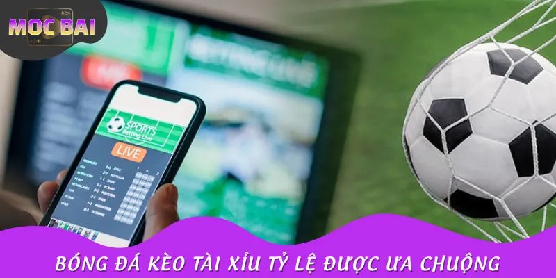 Những tỷ lệ kèo bóng đá tài xỉu được ưa chuộng tại nhà cái