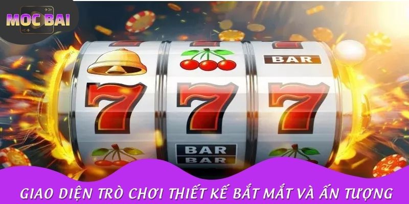 Giao diện trò chơi thiết kế đa màu sắc bắt mắt và hiệu ứng ấn tượng
