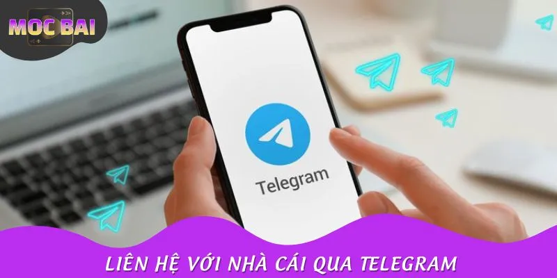 Nhắn tin tới telegram của nhà cái khi gặp sự cố