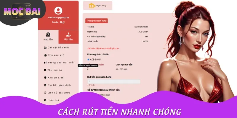 Các bước rút vốn dễ dàng và tiện lợi chỉ mất vài phút hoàn thành