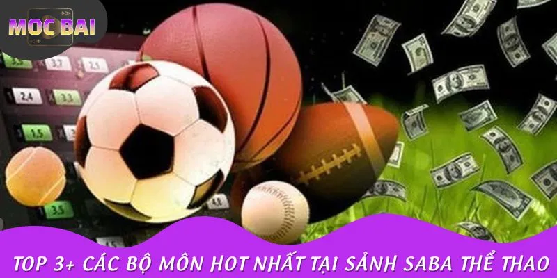 Top 3+ các bộ môn hot nhất tại sảnh SABA Thể Thao