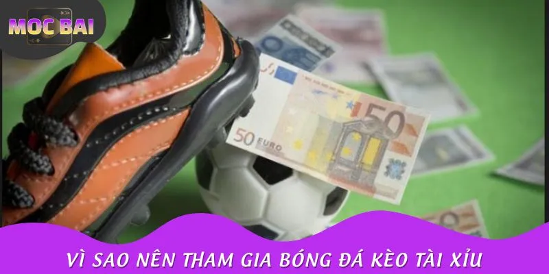Lý do nên tham gia cá độ bóng đá với kèo Tài xỉu